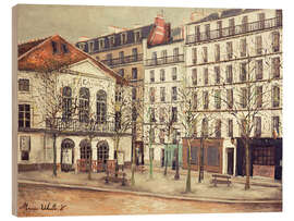 Holzbild Théâtre de l'Atelier - Maurice Utrillo