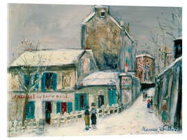 Acrylglasbild Le Lapin Agile - Maurice Utrillo