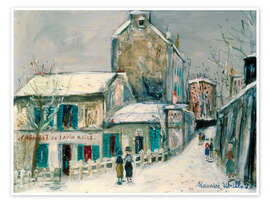 Wandbild Le Lapin Agile - Maurice Utrillo
