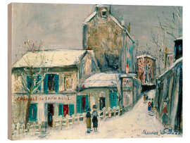 Holzbild Le Lapin Agile