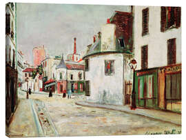 Leinwandbild Rue du Mont-Cenis