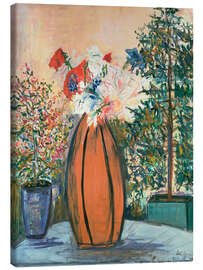 Leinwandbild Blumenvase, 1935 - Maurice Utrillo