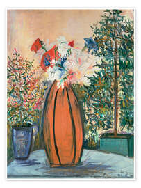 Wandbild Blumenvase, 1935 - Maurice Utrillo