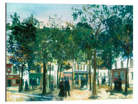 Alubild Place du Tertre, 1925 - Maurice Utrillo