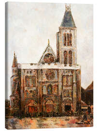 Lienzo The Basilica of Saint-Denis, 1908 - Maurice Utrillo