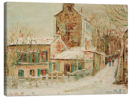 Leinwandbild Cabaret du Lapin Agile II, Montmartre, 1930 - Maurice Utrillo