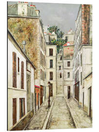 Alubild L'Impasse Cottin, Paris - Maurice Utrillo