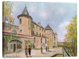 Lienzo Château de Chastellux, 1932 - Maurice Utrillo