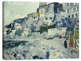 Leinwandbild Utrillo gewidmetes Gemälde - Joaquim Mir i Trinxet