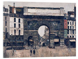 Acrylic print St. Martin's Gate - Maurice Utrillo
