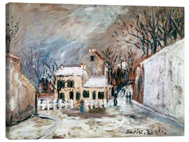 Leinwandbild Schnee auf dem Montmartre, 1915 - Maurice Utrillo