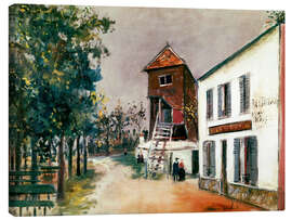 Leinwandbild Die Mühle von Sannois, 1915 - Maurice Utrillo