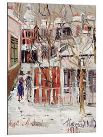 Gallery print Road in winter - Maurice Utrillo