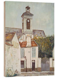 Holzbild Die Kirche Sainte-Magruerite, 1911 - Maurice Utrillo