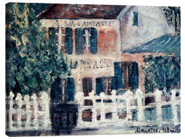 Leinwandbild Le Lapin Agile, undatiert - Maurice Utrillo