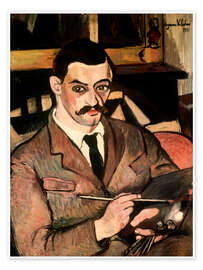 Wandbild Bildnis Utrillos - Suzanne Valadon