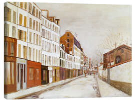 Leinwandbild Rue des Poissonniers, 1930 - Maurice Utrillo