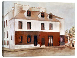 Leinwandbild Rue Sainte-Eleuthère, 1911 - Maurice Utrillo