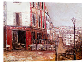 Acrylglasbild La Savoyarde - Maurice Utrillo