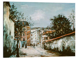 Alubild La Rue du Mont-Cenis à Montmartre, 1914