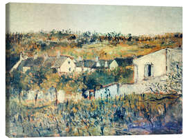 Lienzo Montmagny (La Butte Pinson) - Maurice Utrillo
