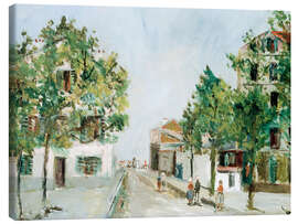 Leinwandbild Bourg-la-Reine, 1942 - Maurice Utrillo