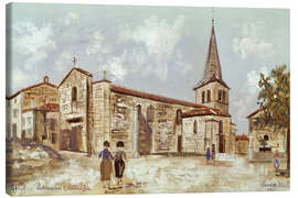 Leinwandbild Kirche von Montmelas, 1933 - Maurice Utrillo