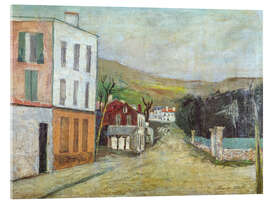 Acrylic print Corsican landscape, 1913 - Maurice Utrillo