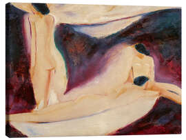 Leinwandbild Weiblicher Akt - Willi Baumeister