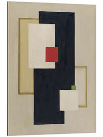 Alubild Oberflächenspannung, eine Abstraktion - Willi Baumeister