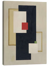 Leinwandbild Oberflächenspannung, eine Abstraktion - Willi Baumeister