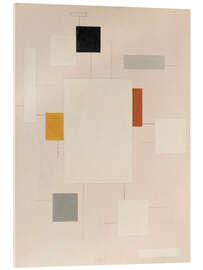 Acrylglasbild Ebene Spannung, eine Abstraktion