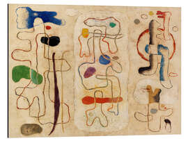 Magnettafel Drei Figuren, eine Abstraktion