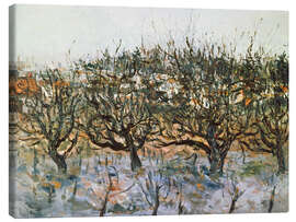 Leinwandbild Apfelbäume in Montmagny, 1909 - Maurice Utrillo