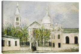 Leinwandbild St. Pierre de Montmatre, 1914 - Maurice Utrillo