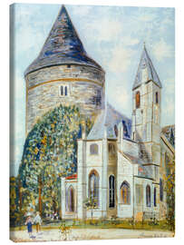 Lienzo Château de Châteaudun (Eure-et-Loir), 1936 - Maurice Utrillo