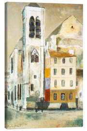 Leinwandbild Saint-Nicolas-du-Chardonnet, 1911 - Maurice Utrillo