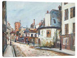 Leinwandbild Die Taverne La Belle Gabrielle - Maurice Utrillo