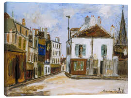 Lienzo Rue de banlieu, 1935 - Maurice Utrillo