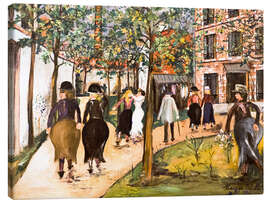 Leinwandbild Das Altersheim - Maurice Utrillo