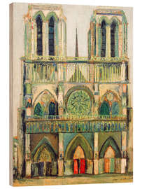 Holzbild Notre-Dame, 1910