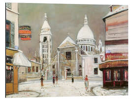 Alubild Rue du Mont-Cenis, à Montmartre, 1937