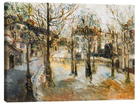 Leinwandbild Place Ravignan, 1907 - Maurice Utrillo