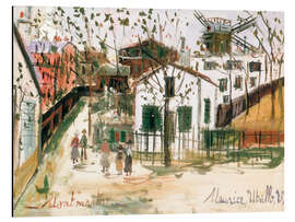 Alubild Montmartre, undatiert