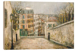 Holzbild Rue du Mont‐Cenis, 1914