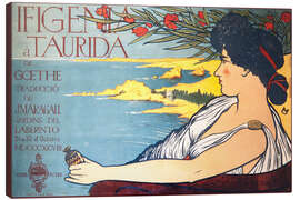 Leinwandbild Plakat für Goethes Theaterstück "Iphigenie auf Tauris", 1898 - Maurice Utrillo