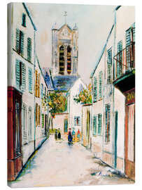 Leinwandbild Rue de Paris - Maurice Utrillo