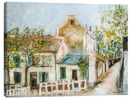 Leinwandbild Le Lapin agile, undatiert - Maurice Utrillo