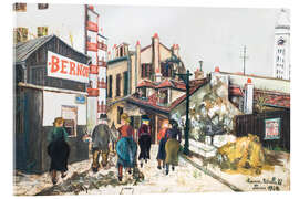 Acrylglasbild La Maison Bernot, 1924 - Maurice Utrillo