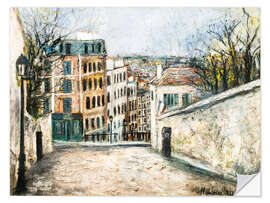 Wandsticker Rue du Mont-Cenis, 1914